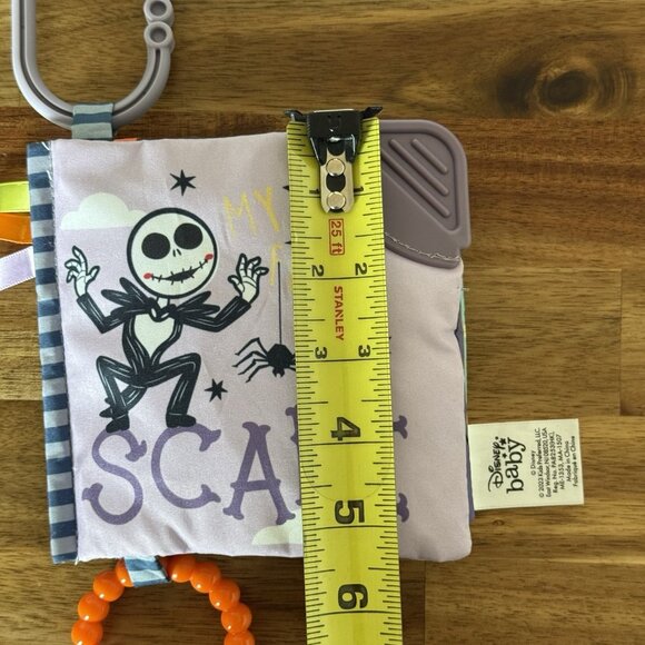 Disney Baby My First Scare The Nightmare Before Christmas Infant Soft Book Toy - Picture 12 of 13